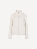 Jaqueta Feminina Bloom em Fleece Off White Upper